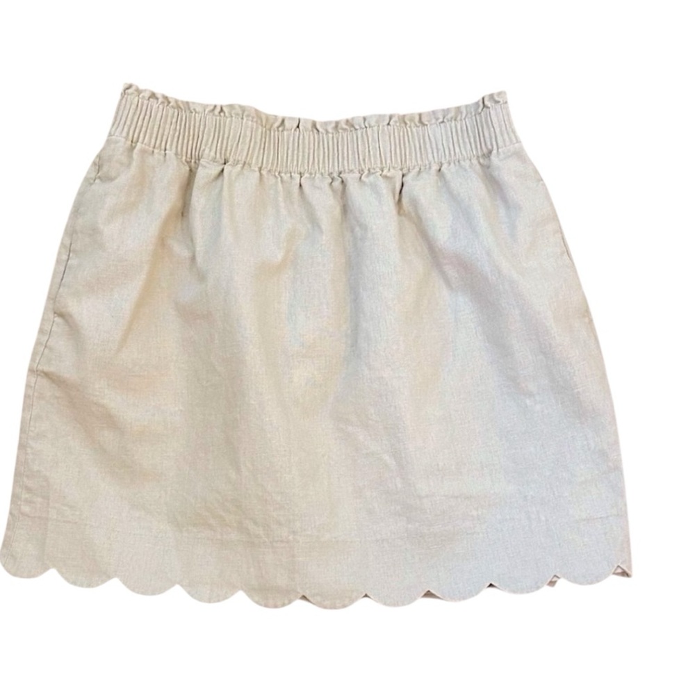 J. Crew Linen Skirt